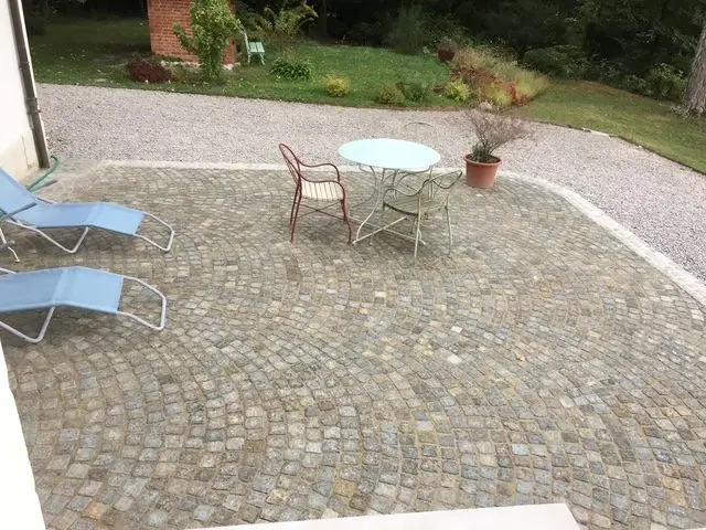 Réalisation pavage extérieur